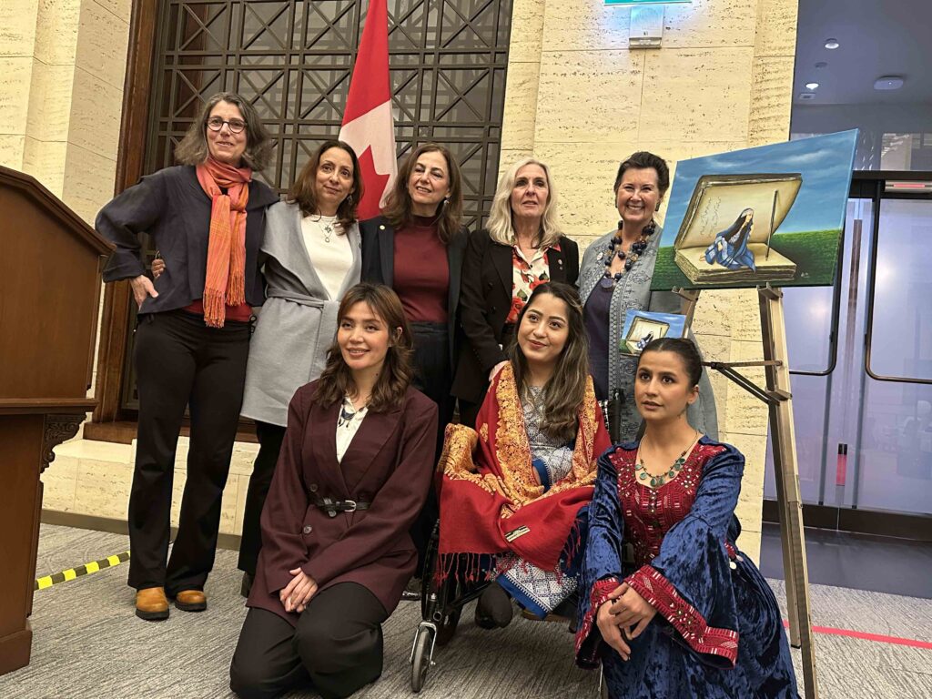 Afghan woman raise their voice